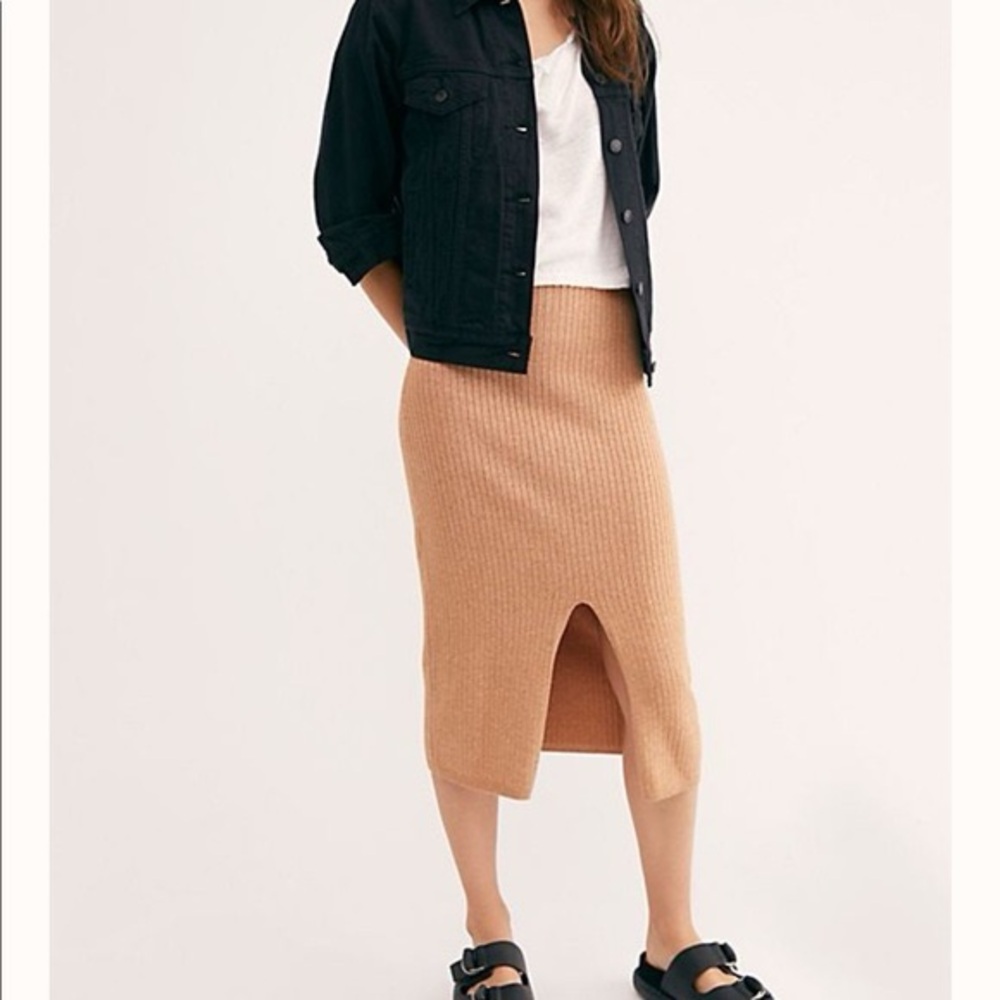 Free People Skyline Midi Skirt